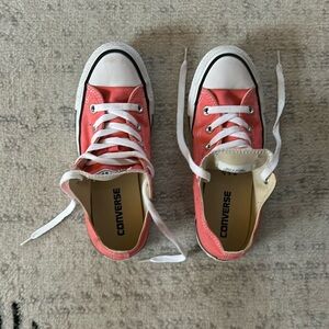 CONVERSE sneakers coral